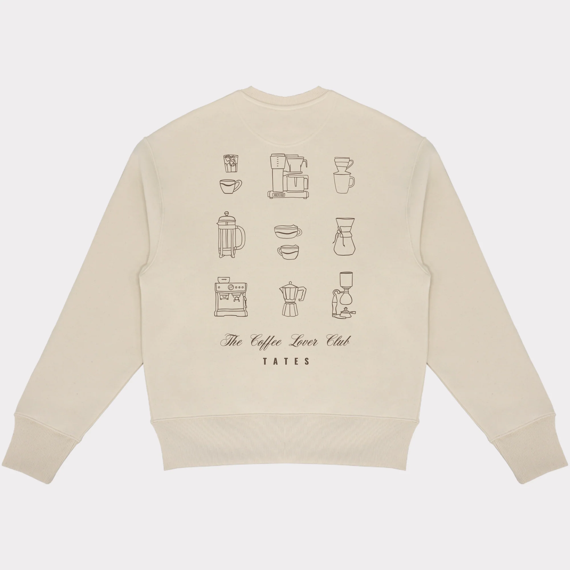 Sweater (Oversized) "Coffee lover" - Image 3