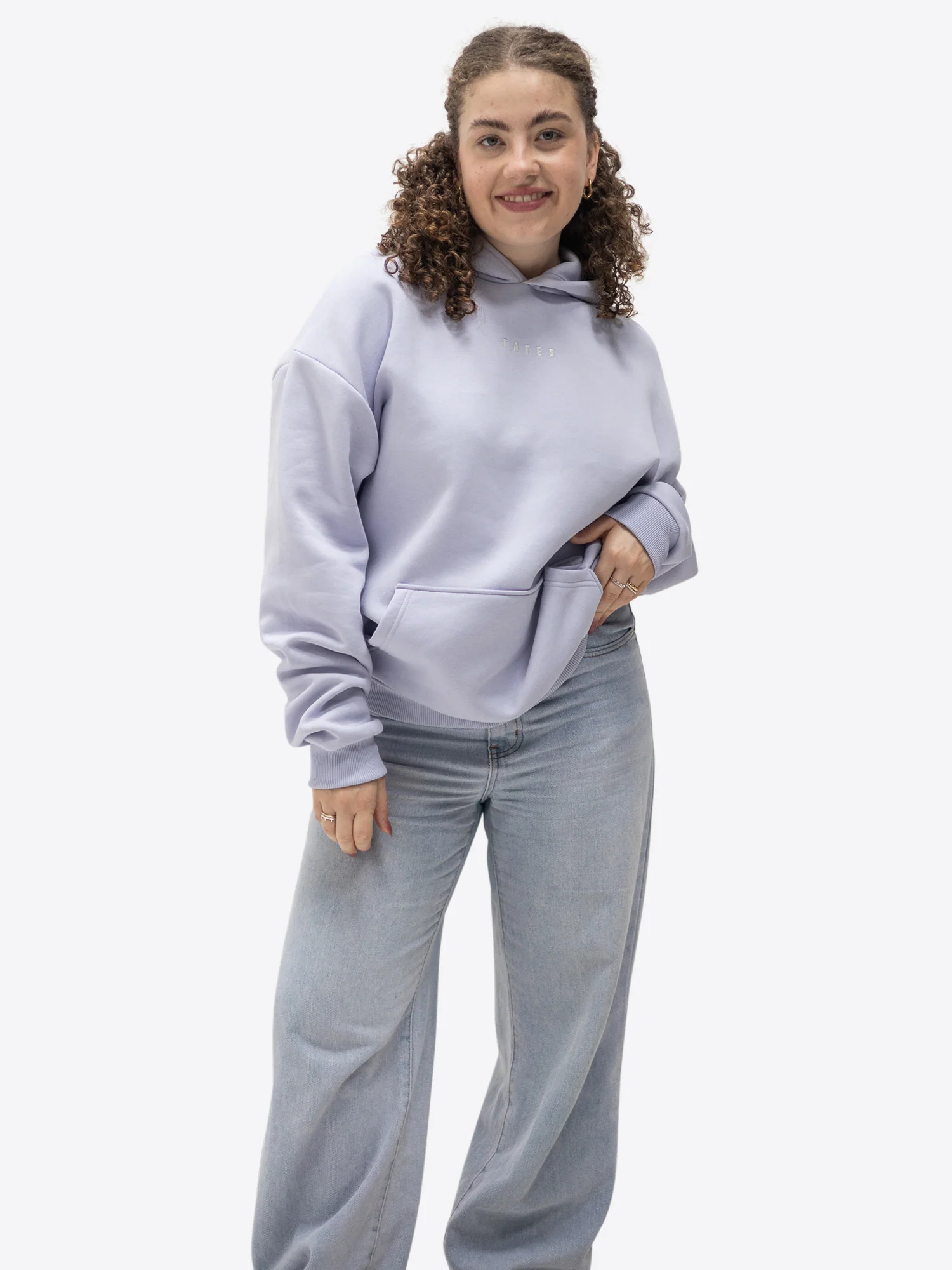 TATES Club Hoodie – Flieder - Image 4